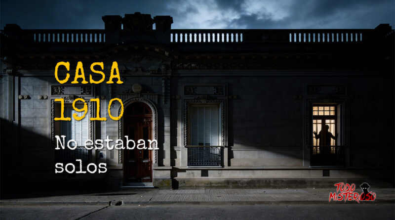 Casa embrujada construida en 1910, en Capital Federal, Argentina. Imagen ilustrativa