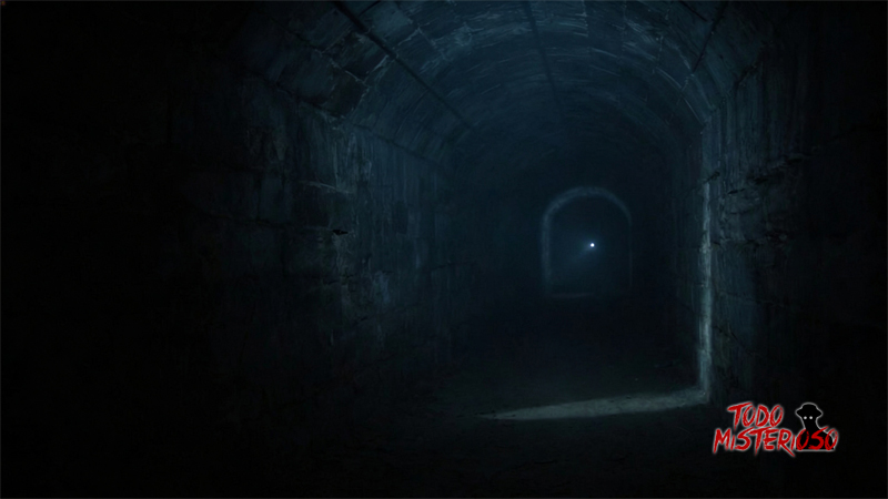 Túnel oscuro y misterioso. Imagen ilustrativa