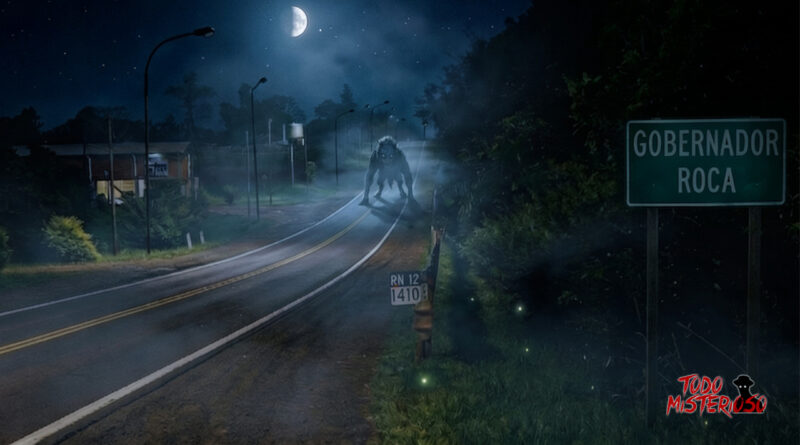Lobizón en Gobernador Roca, Misiones. Ruta nacional 12, Argentina. Imagen ilustrativa